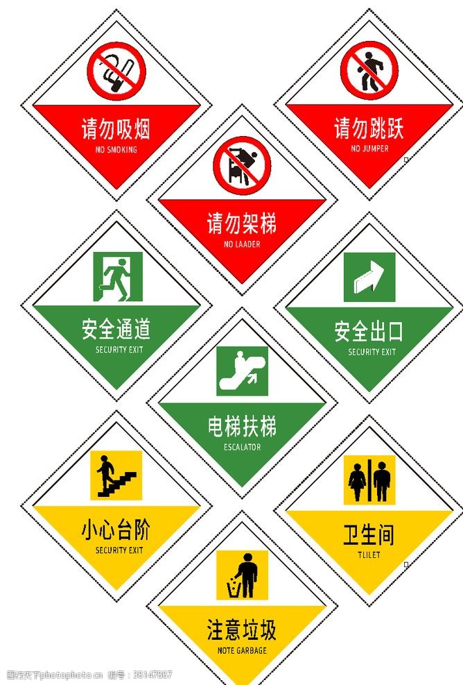 旅游区标识公共场所指示牌vi导视牌