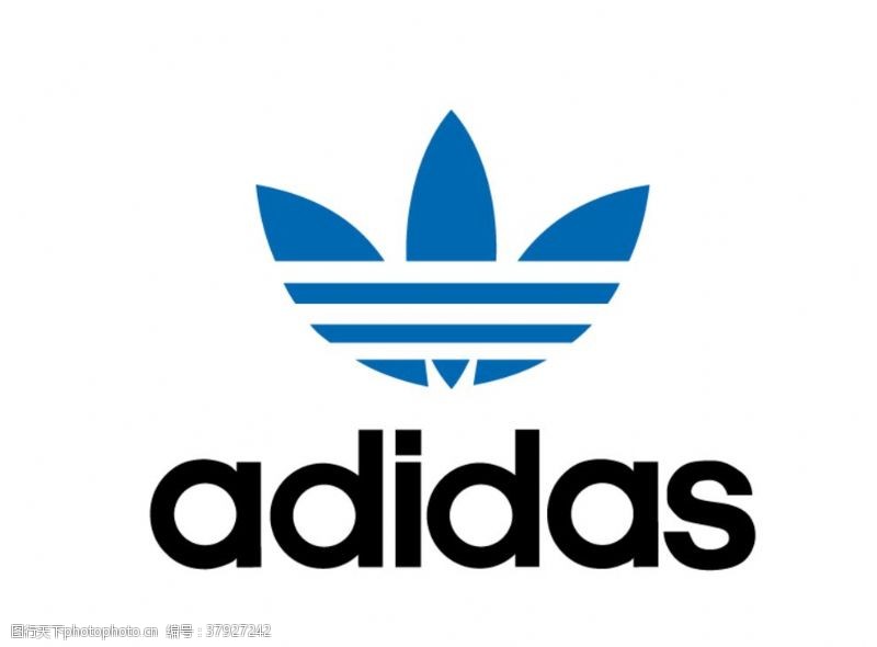 品牌运动鞋adidas阿迪达斯标志