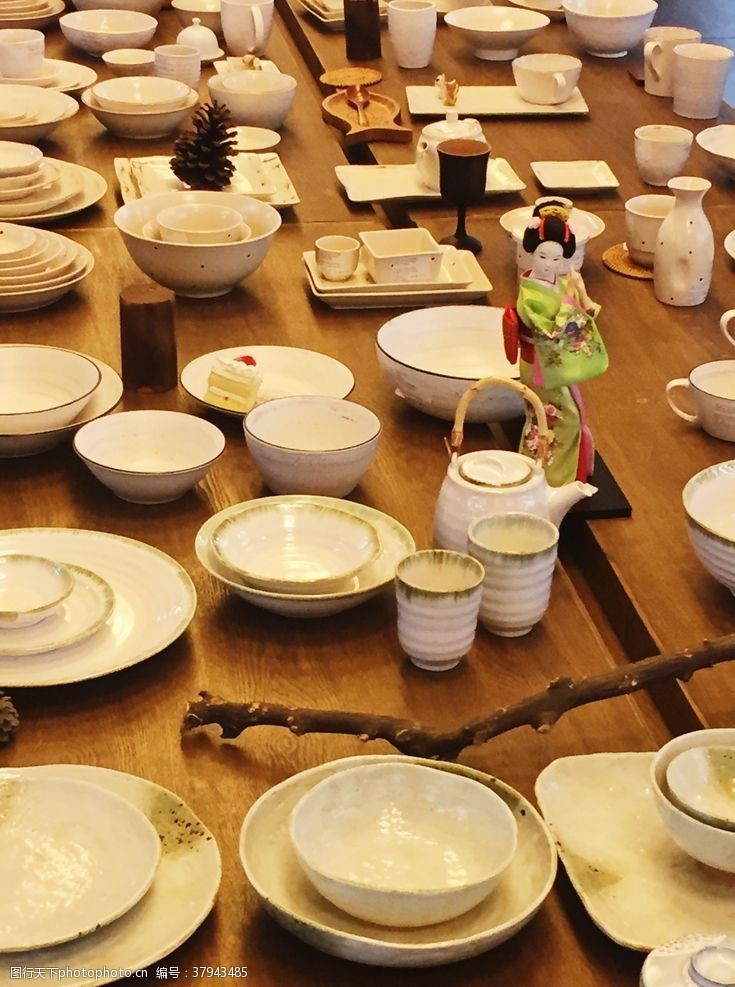 纹样日式陶瓷餐具