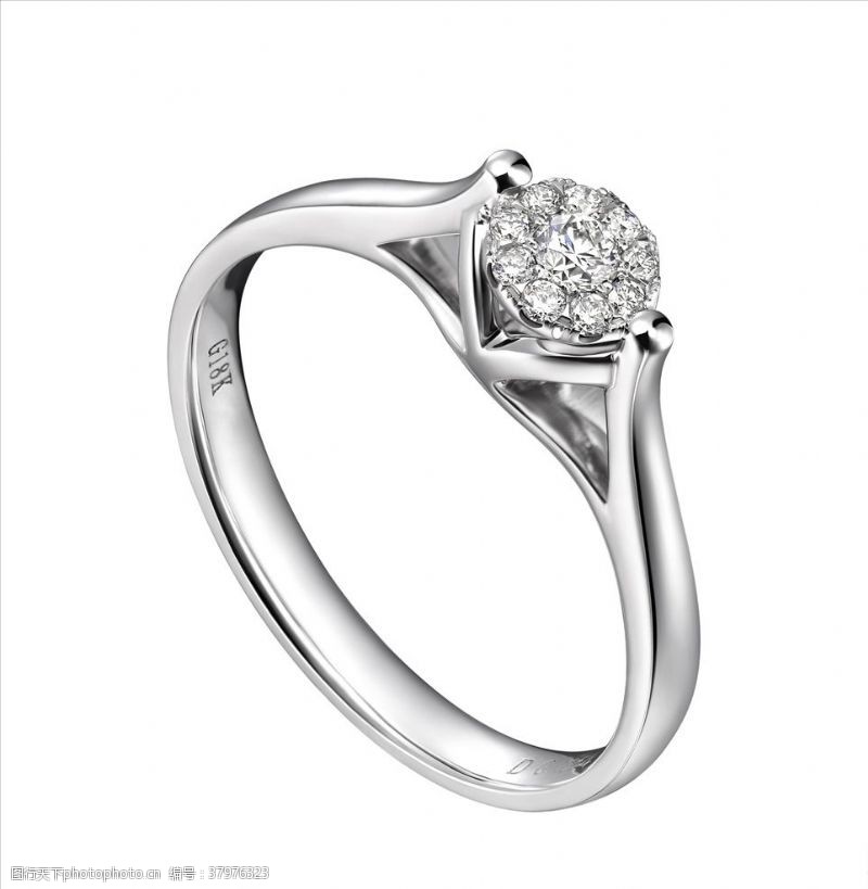 白金铂金戒指钻石戒指结婚戒指