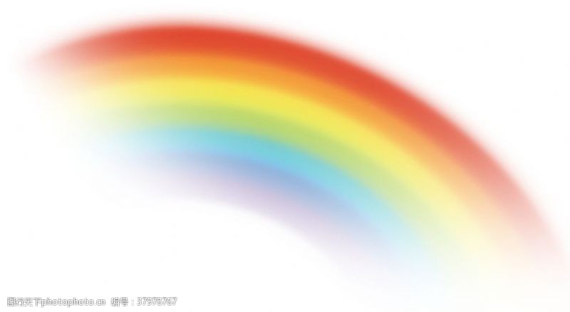 夏天图标矢量素材彩虹