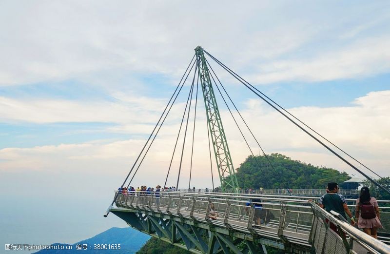 西面来风马来西亚兰卡威天空之桥