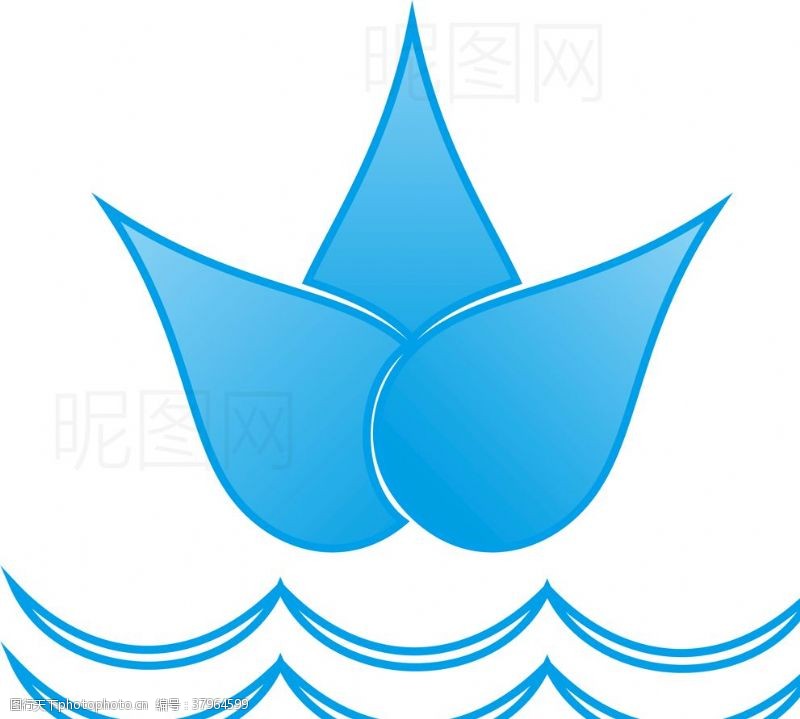 康师傅标志水滴LOGO