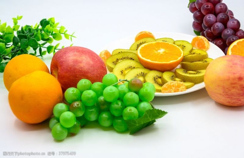 甜食水果与水果拼盘