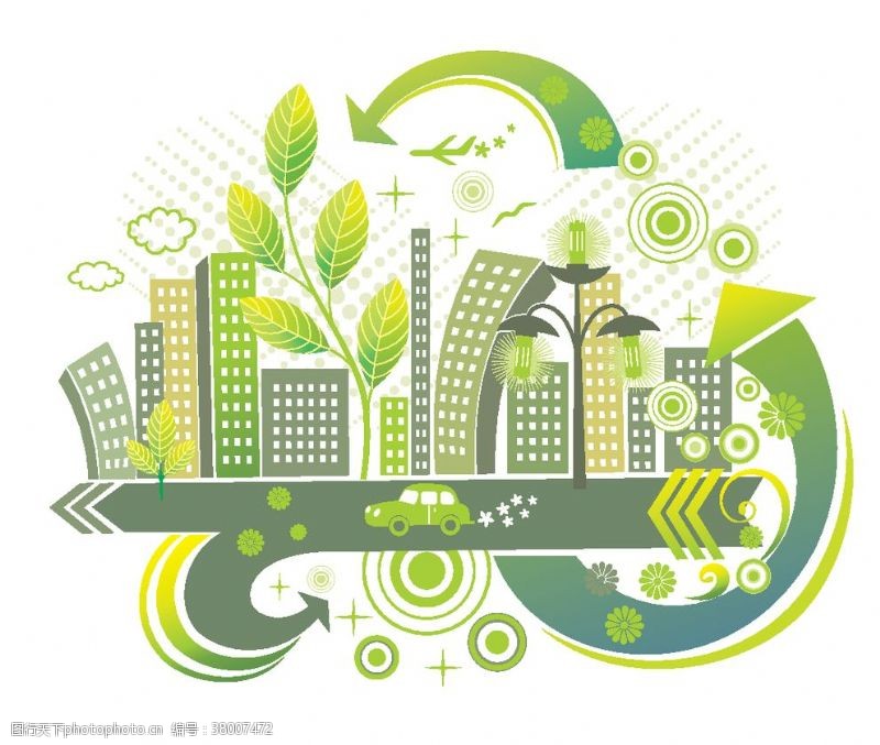 流浪地球绿色城市