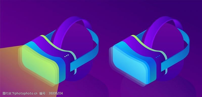 虚拟现实VR宣传海报