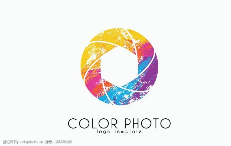 新生活标志创意彩色logo