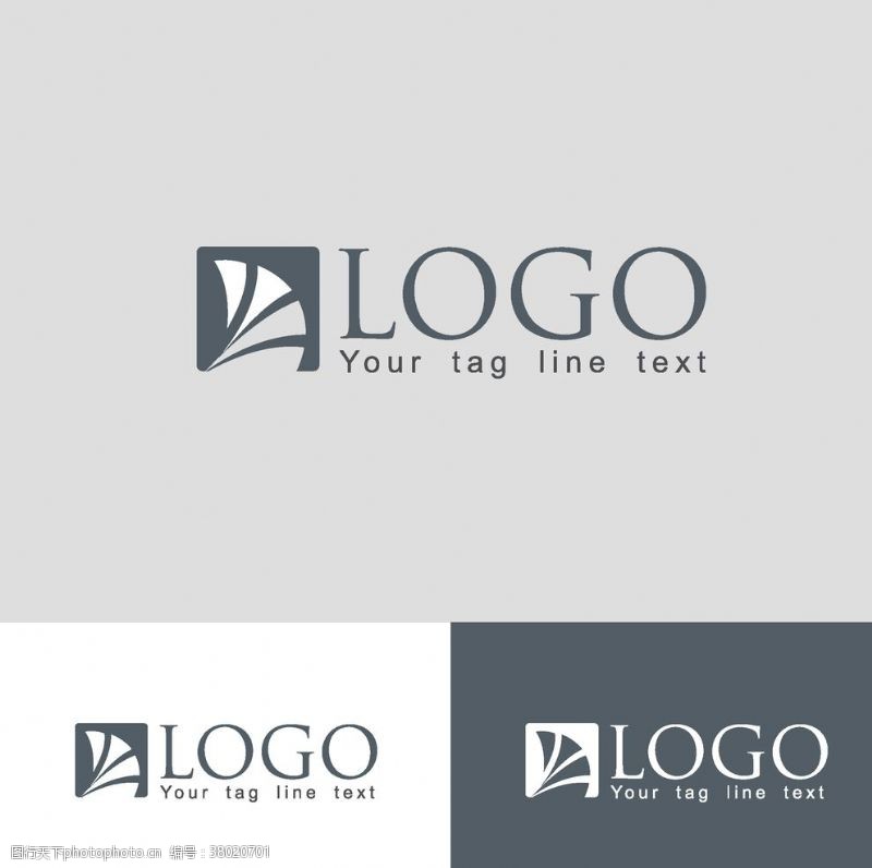 英文标志创意logo设计
