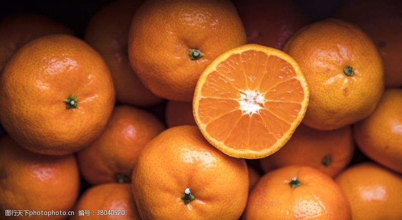 柑橘背景橘子橙子
