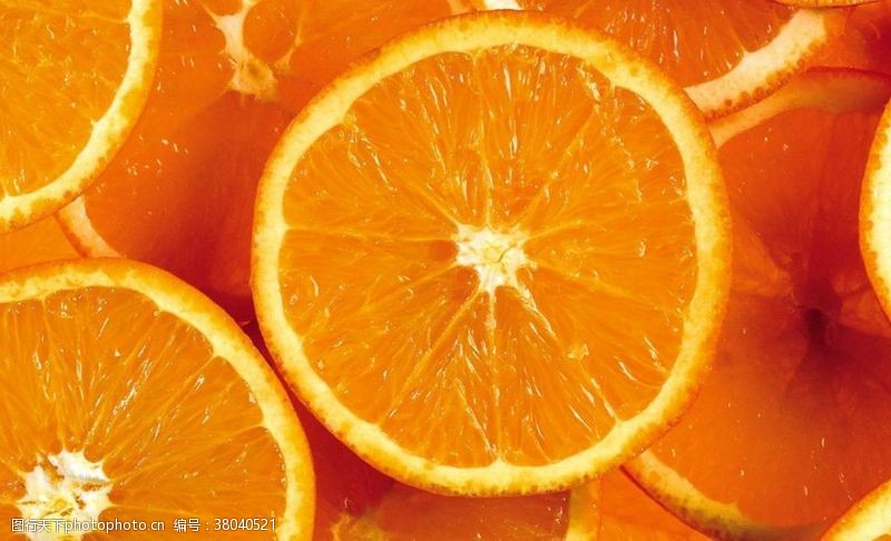 柑橘背景橙子切面橙子