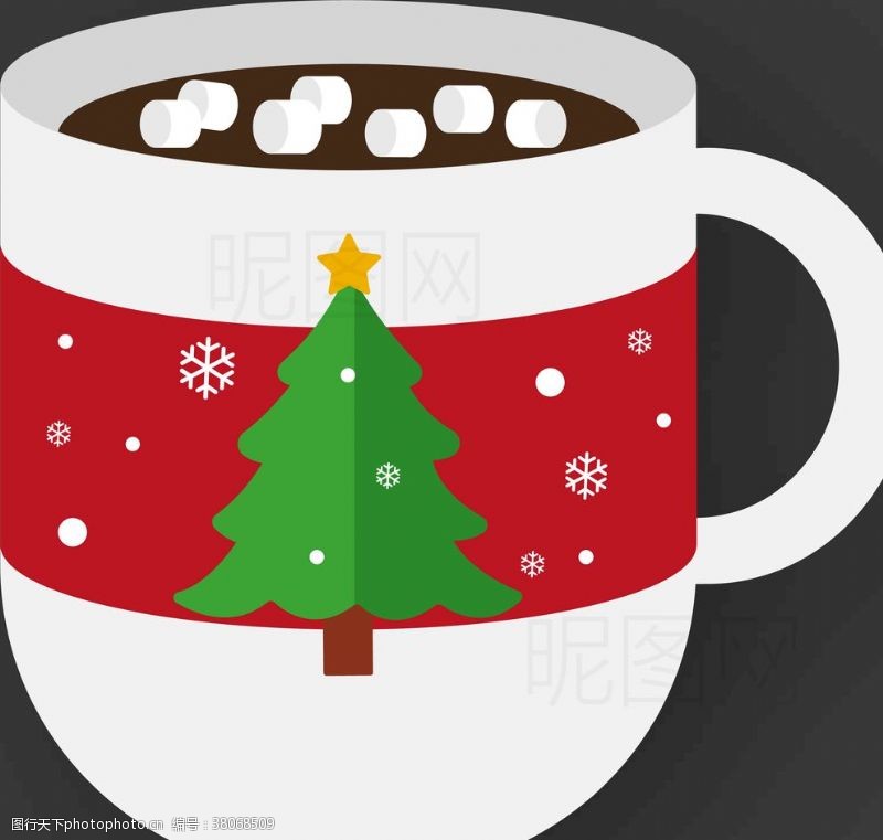 圣诞节杯子咖啡杯