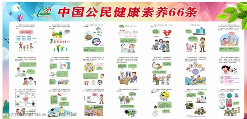 中国公民健康素养66条