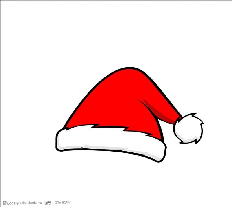 圣诞老人克劳斯圣诞老人卡通帽子