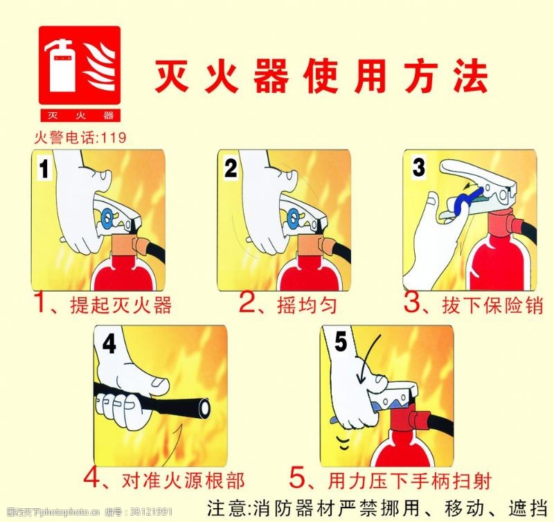 灭火器使韦德体育- 韦德体育官方网站- APP下载用方法