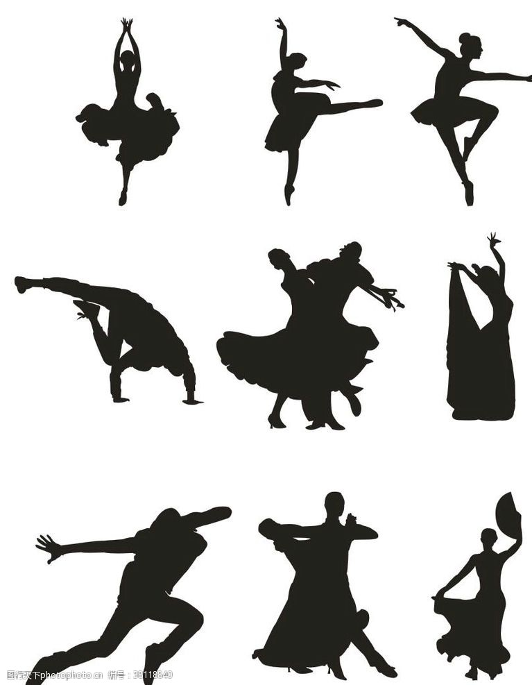 拉丁舞舞蹈人物素材