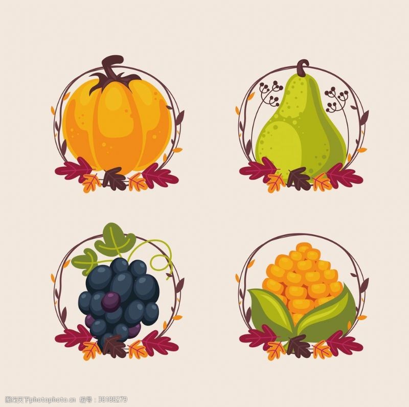 水果卡通海报