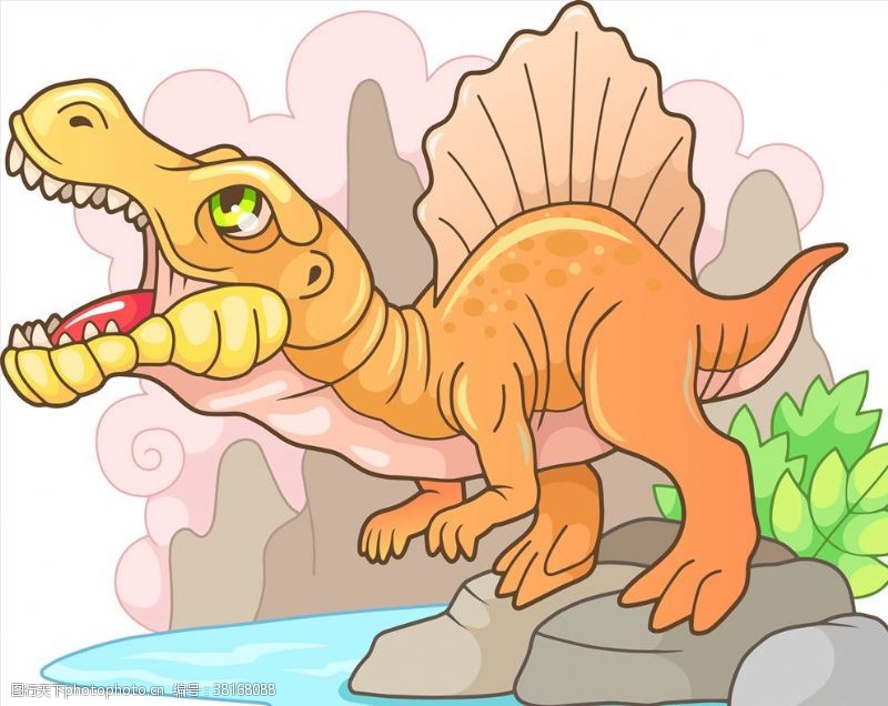 侏罗纪公园卡通恐龙