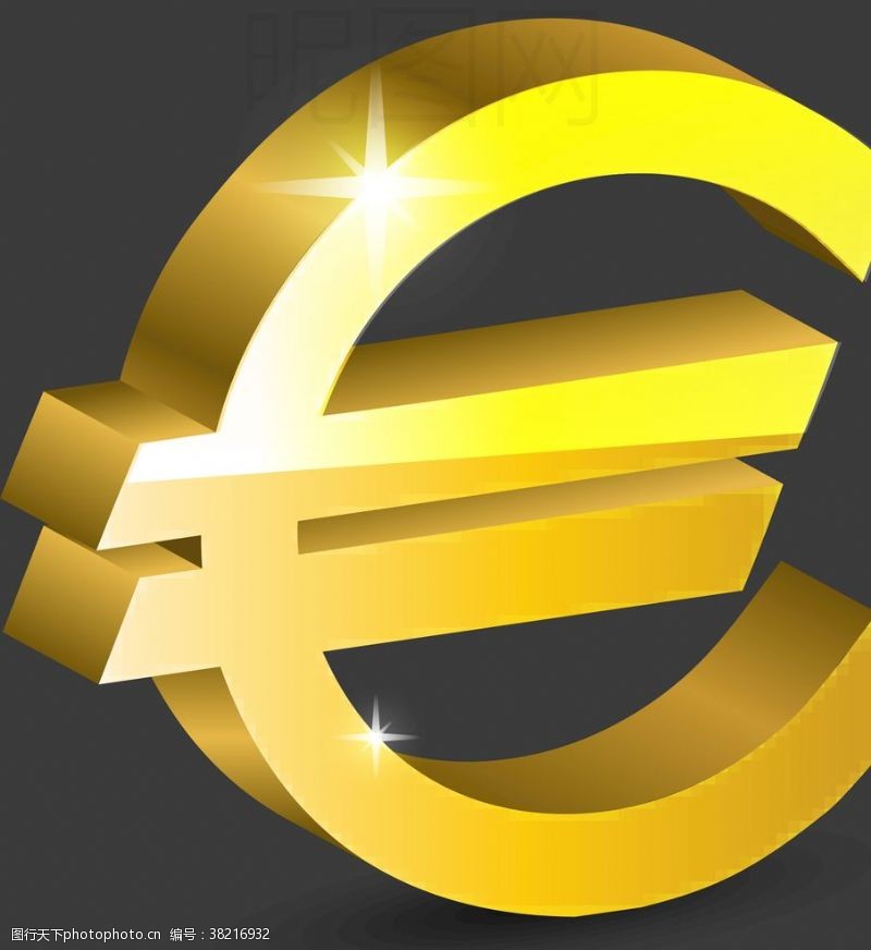 美钞欧元标志