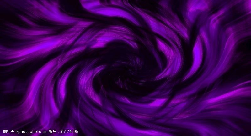 扭曲紫色旋涡黑洞