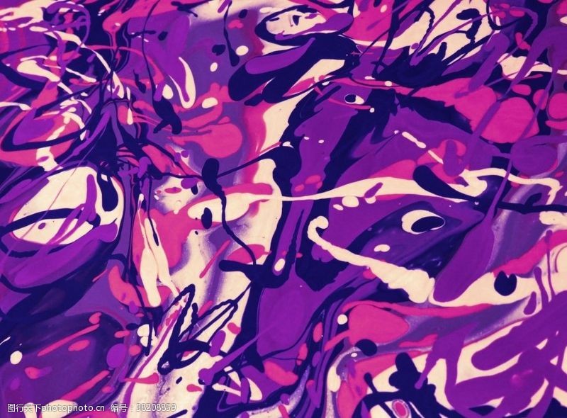 几何底纹紫色颜料