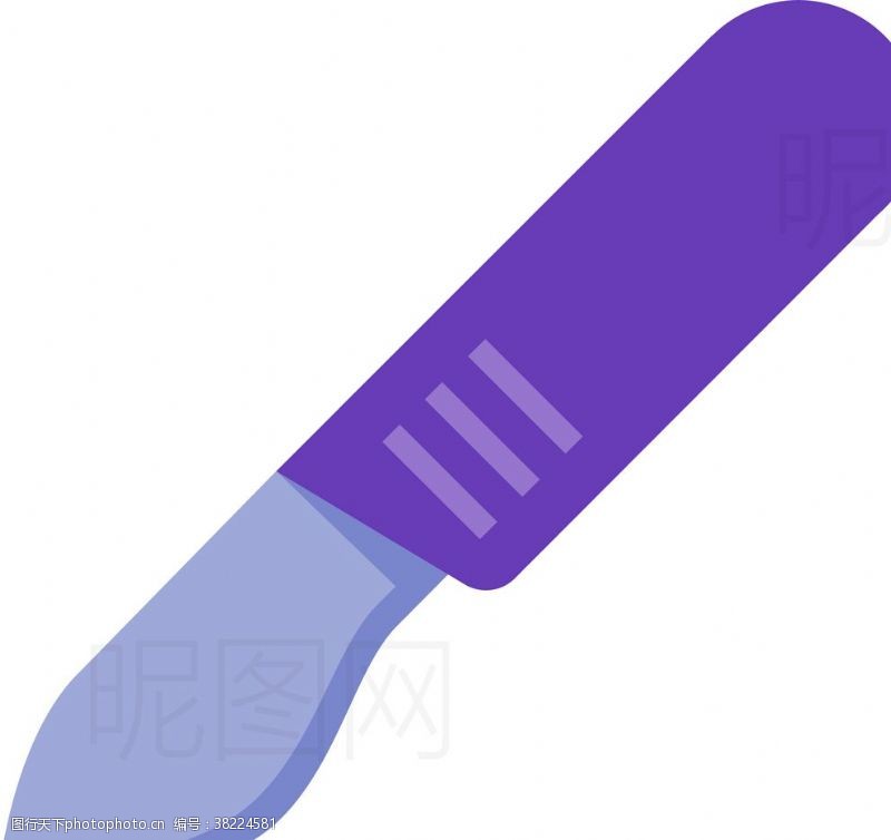 水滴标志手术刀