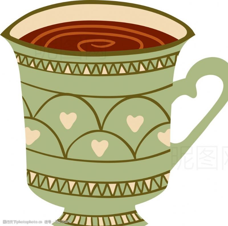 搪瓷茶杯