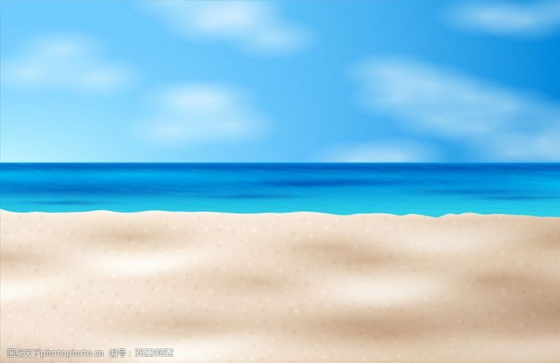 热带女郎海边沙滩