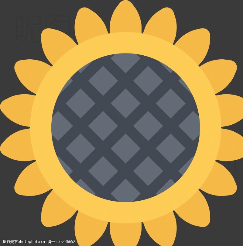 太阳能标志向日葵
