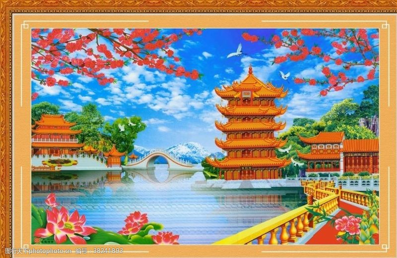 松山湖风景画