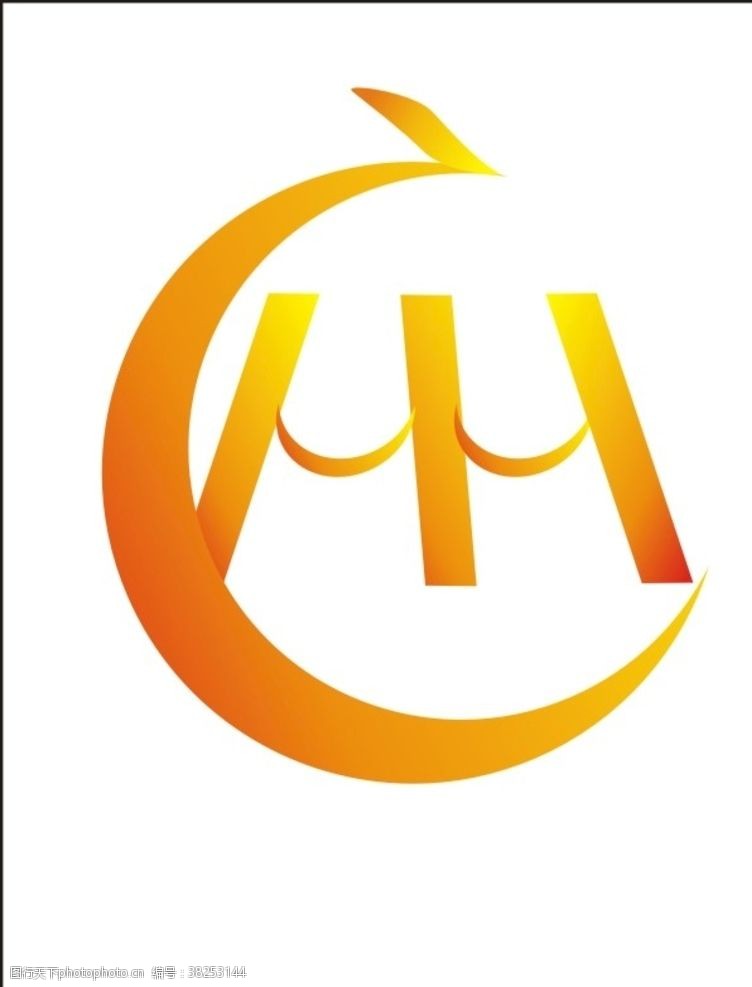 知名HH字母logo
