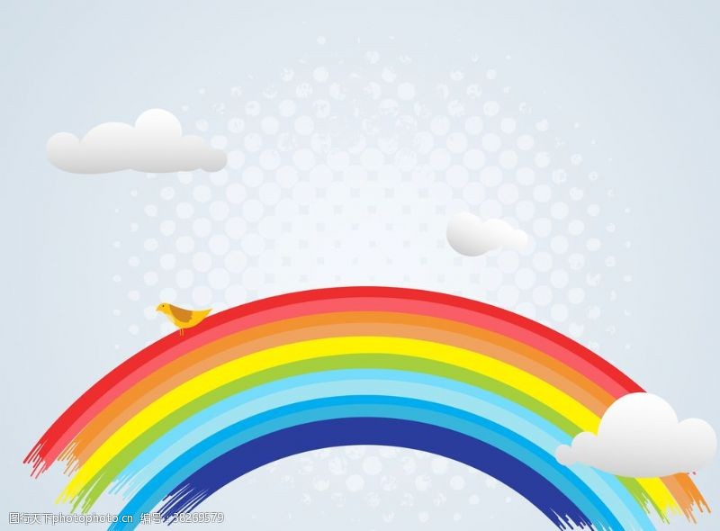 7色彩虹图片免费下载 7色彩虹素材 7色彩虹模板 图行天下素材网