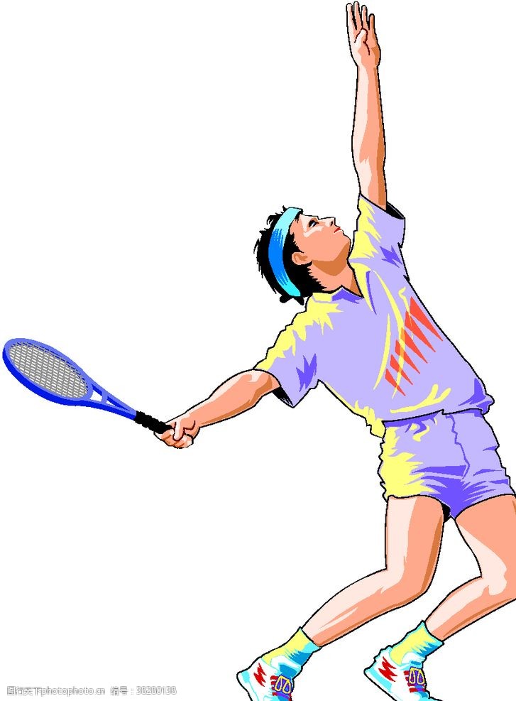 羽毛球拍打网球