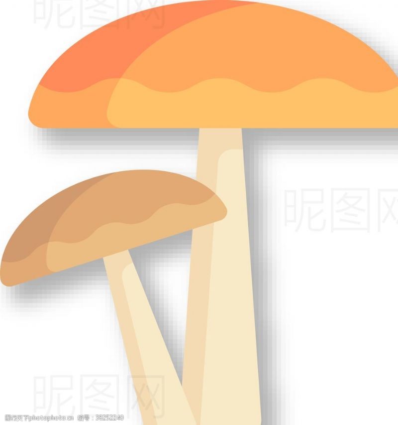 玫红树叶蘑菇