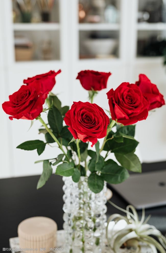 漂亮花束漂亮的红玫瑰
