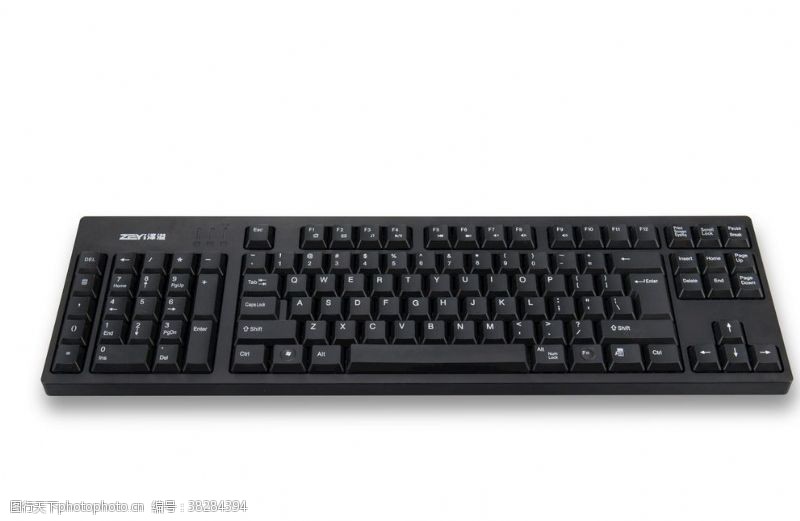 网络办公用台式机左数键盘