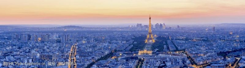 巴黎铁塔风景
