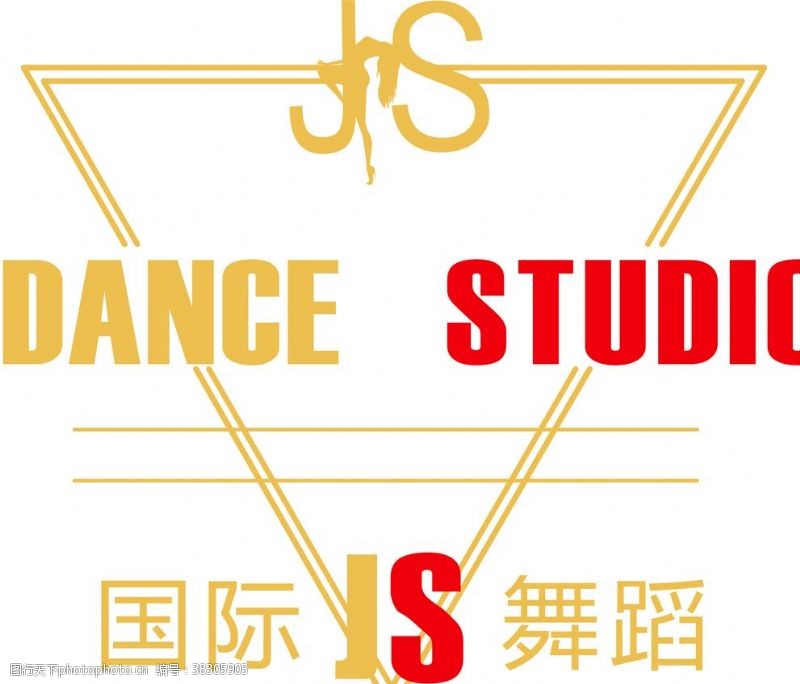 jsJS舞蹈logo标志