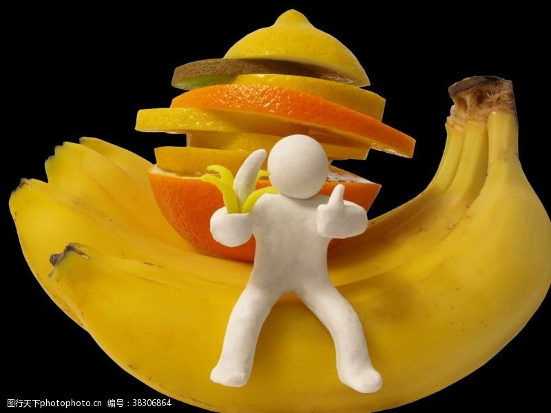 樱桃宣传单香蕉