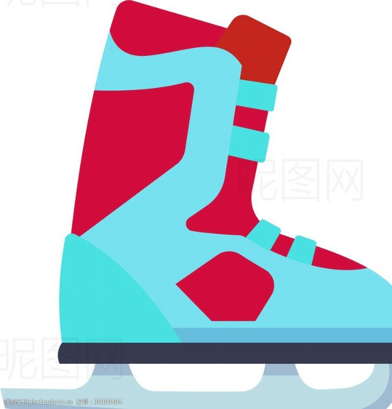 冰棍溜冰鞋
