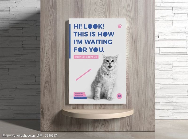宠物店促销宠物海报