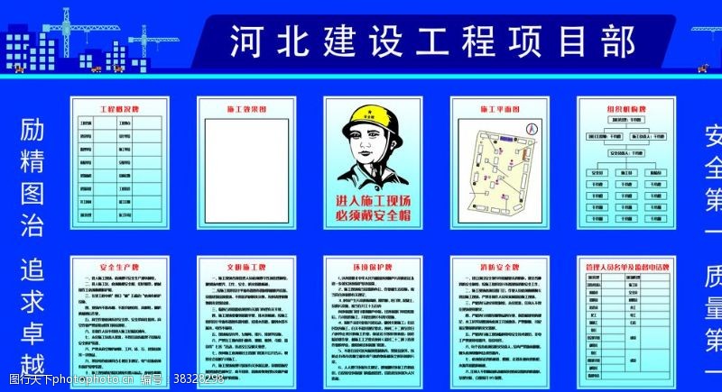 公程概况项目工程公示牌