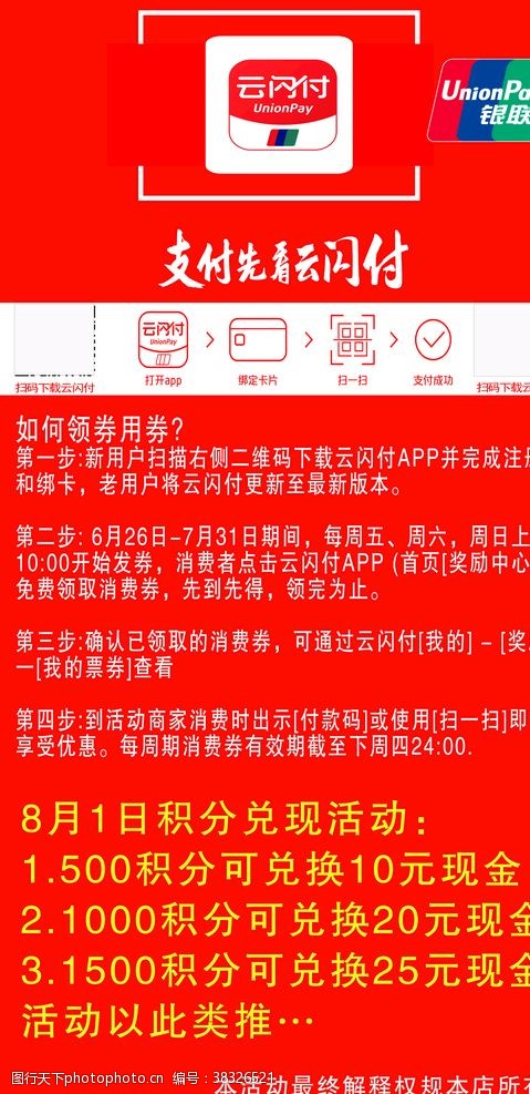可写真云闪付支付先看云闪付