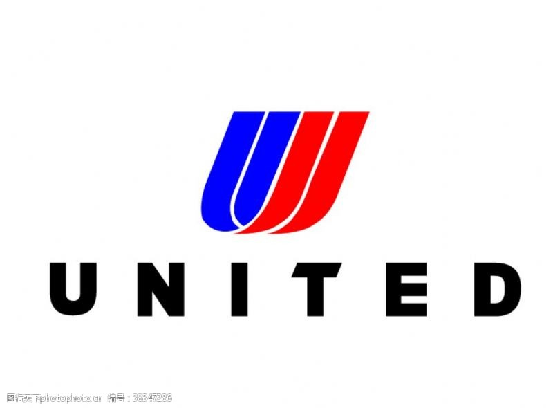 united美国联合航空标志LOGO