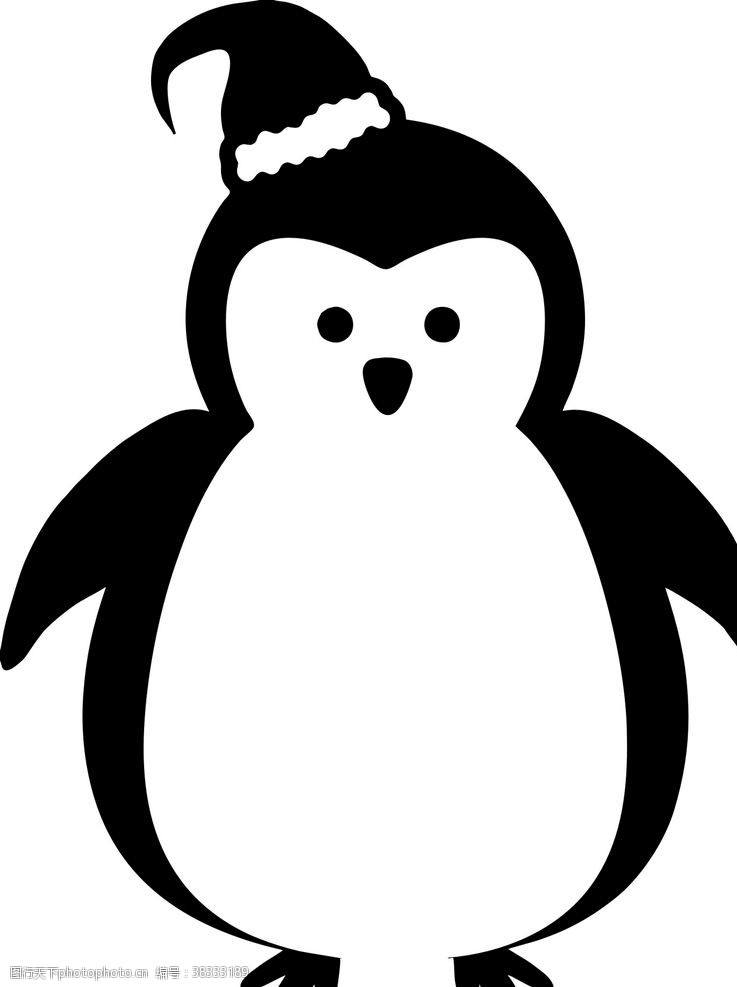 快乐小鸟企鹅图片