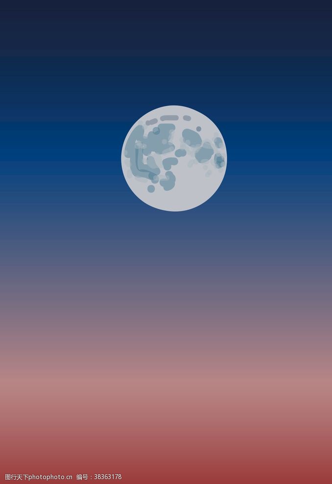 月亮夜空图片免费下载 月亮夜空素材 月亮夜空模板 图行天下素材网