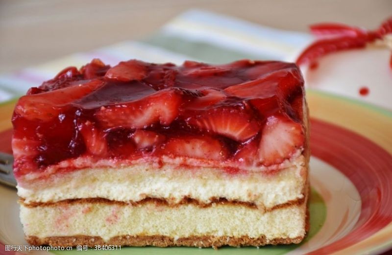 灯市草莓蛋糕