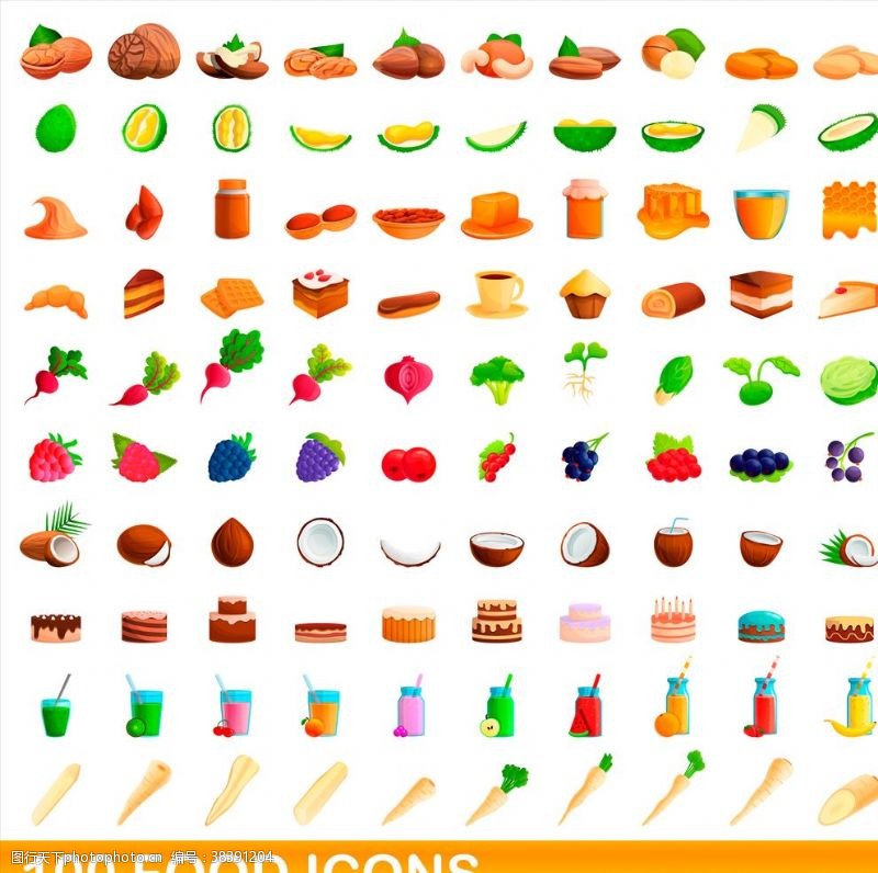 icons食物图标