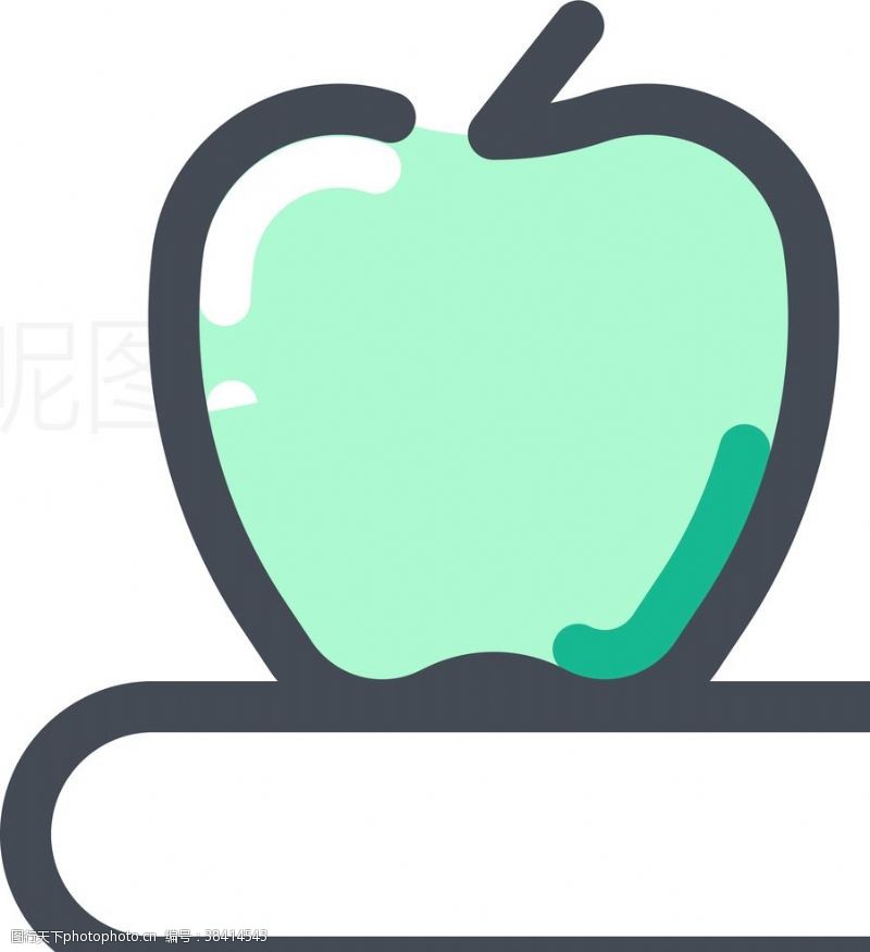 微博标志苹果
