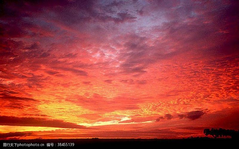 夕阳红天空夕阳