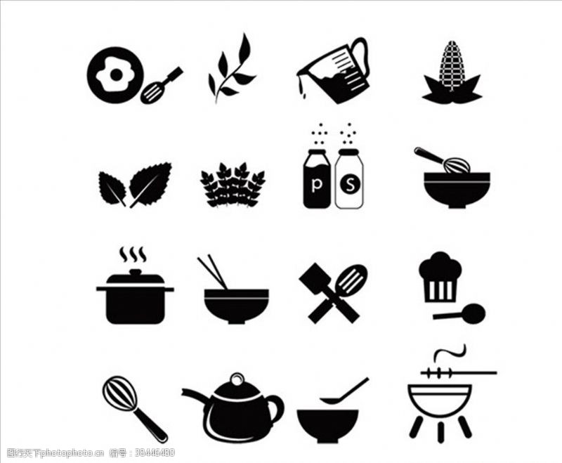玉砂厨房工具图标
